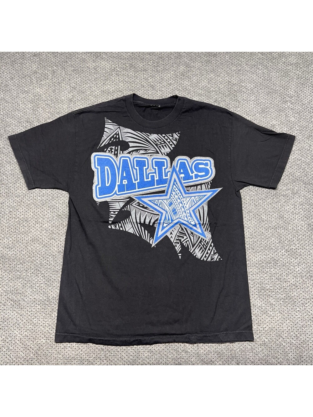 Vintage 1990S Dallas Cowboys T-Shirt Large America’s Team Rare Men’s Black